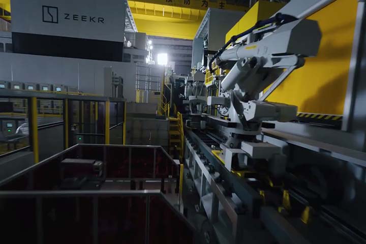 極氪一體化壓鑄黑科技藝術(shù)廣告片